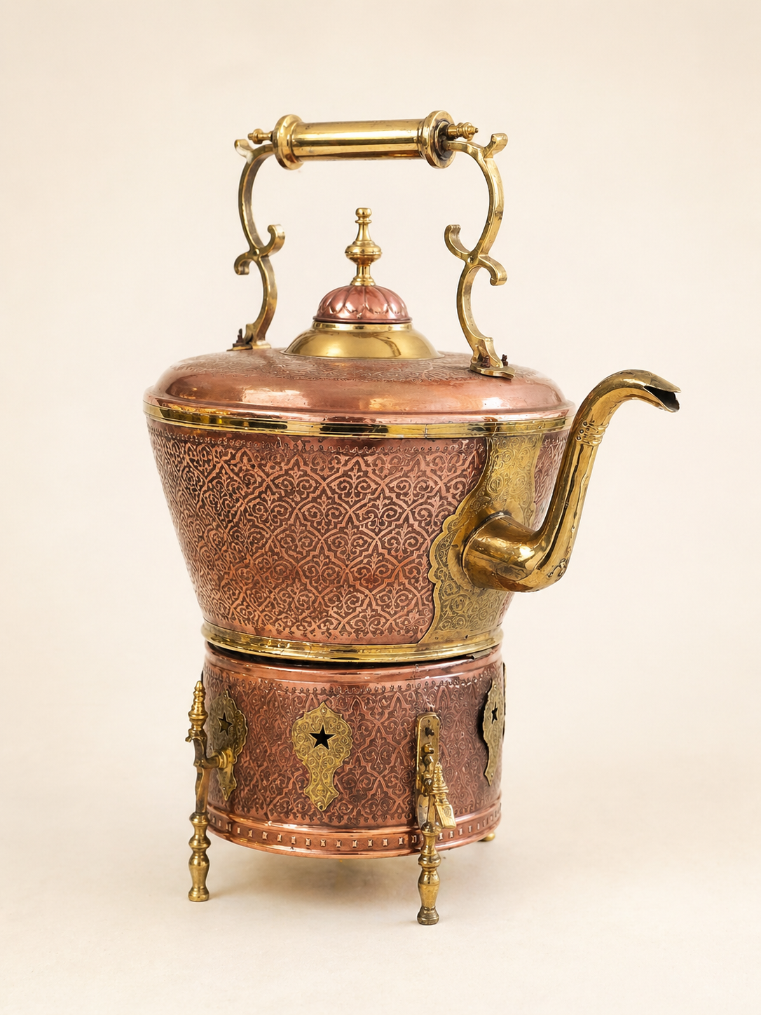 Vintage copper kettle