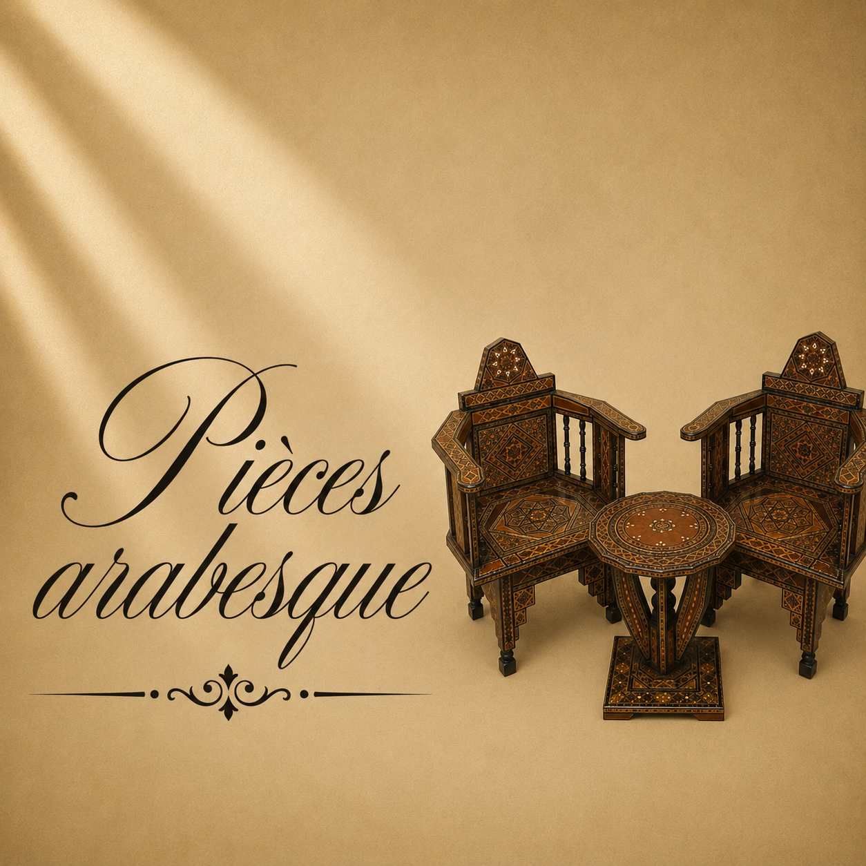 Pièces arabesque